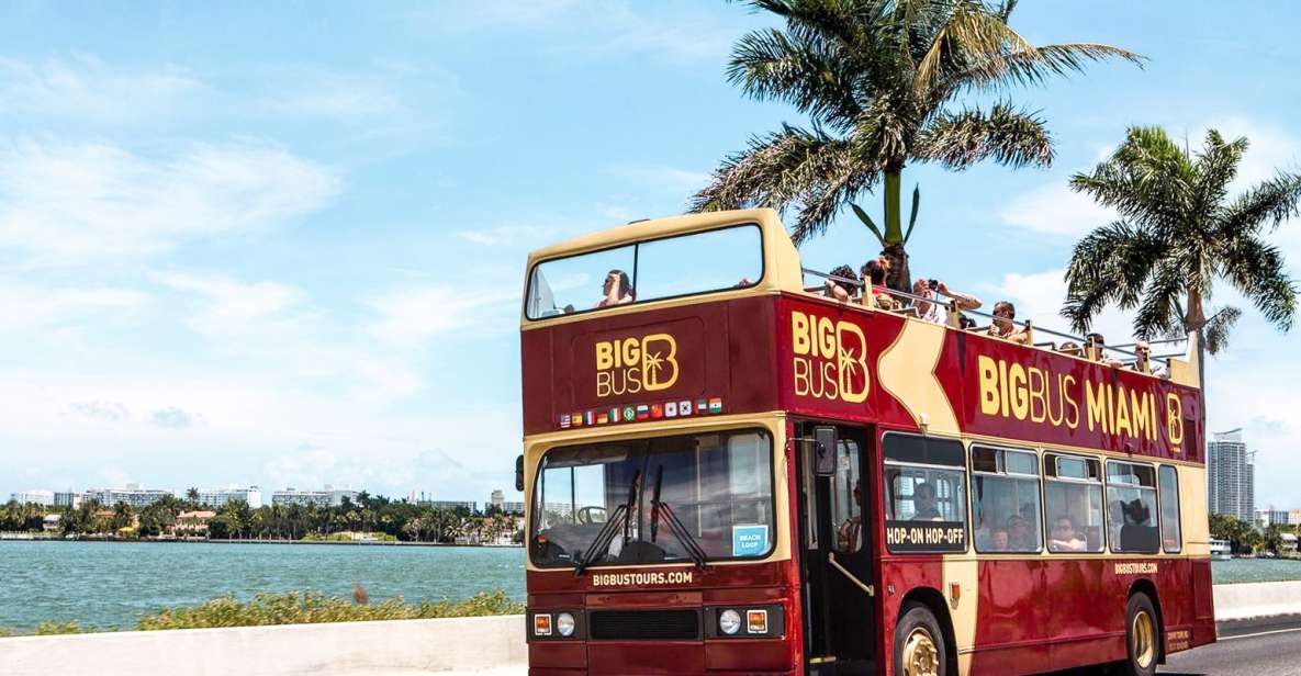 Miami: Hop-on Hop-off Sightseeing Tour by Open-top Bus - Flexibility and Convenience