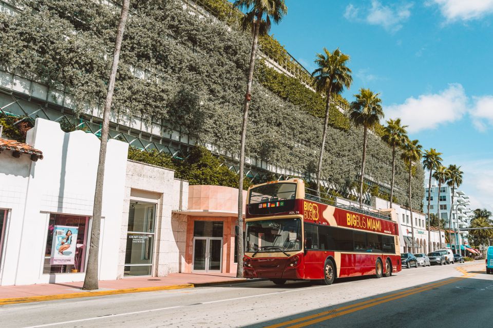 Miami: Hop-on Hop-off Sightseeing Tour by Open-top Bus - Inclusions and Amenities