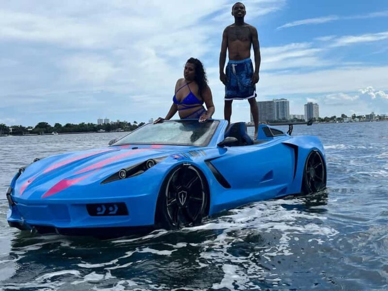 Miami JetCar: 1 Water JetCar Rental | 1h - Who Will Love This Tour?