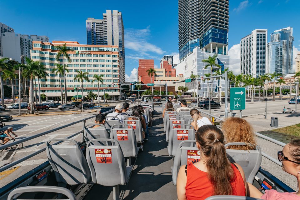 Miami: Millionaires Row Bay Cruise & Sightseeing Bus Tour - Downtown Skyline and Miami Beach