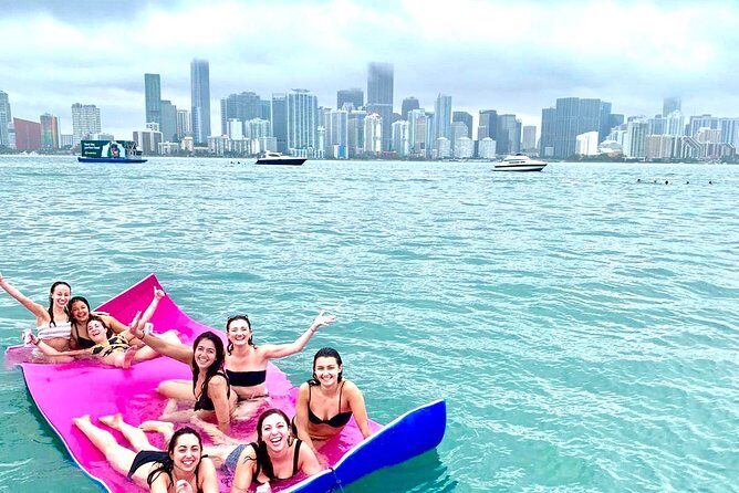 Miami Nixon Sandbar Hop-on Hop-off Boat Tour up to 10 Pax - Key Points