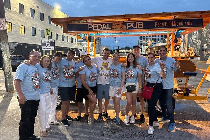 Miami Pedal Pub Arts District Bike And Brunch Ride - Starting Point and Overall Atmosphere