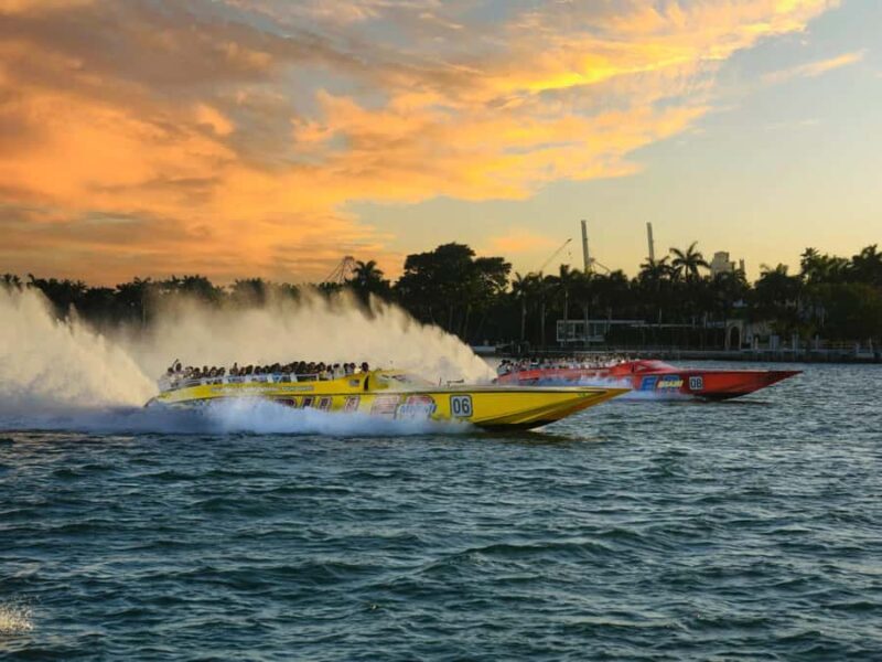 Miami: Personalized Tour: Biscayne Bay Speedboat by Pintours - Key Points