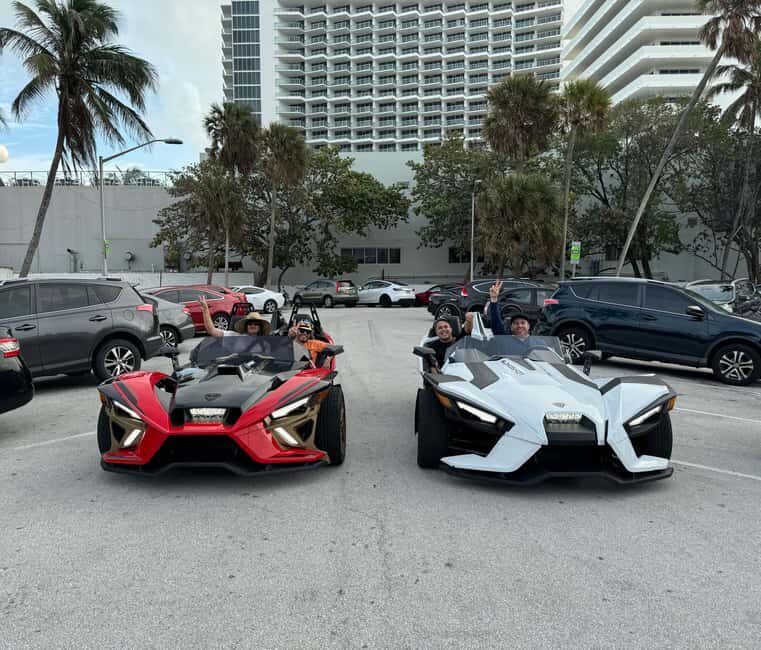 Miami: Polaris Slingshot Rental - Key Points
