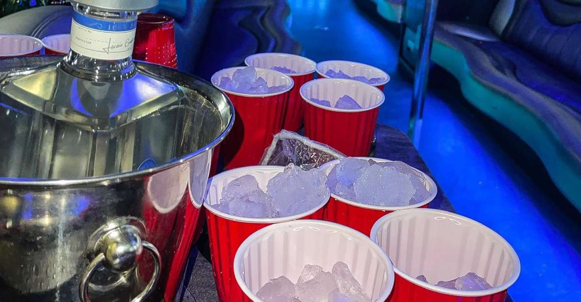 Miami Pool Tour With Premium Open Bar & Party Bus Experience - DAER Nightclub at Hard Rock