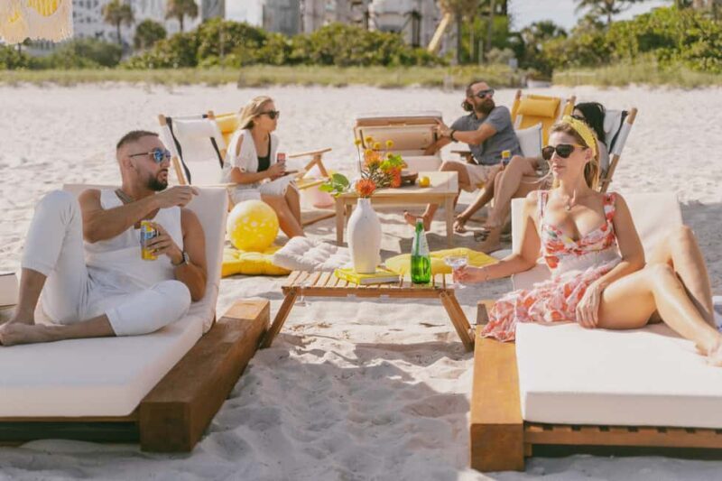 Miami: Private Beach Lounge and Picnic Set Up - The Experience Breakdown: What You Can Expect
