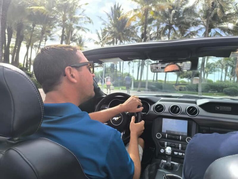 Miami: Private Tour in a Convertible Mustang (French) - The Sum Up