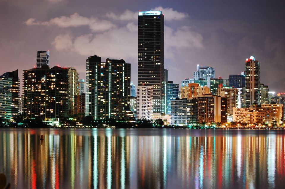 Miami: Sightseeing Open-Top Night Bus Tour With Live Guide - Booking and Cancellation Policy