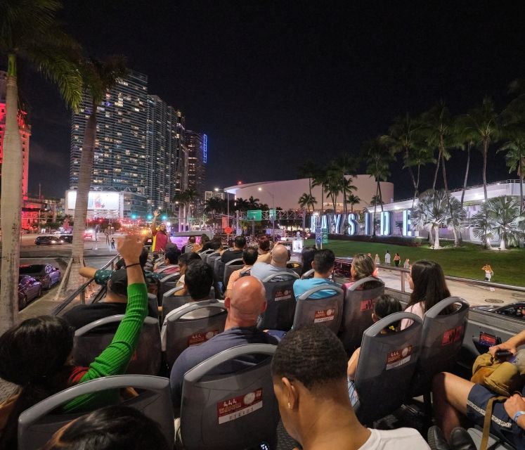 Miami: Sightseeing Open-Top Night Bus Tour With Live Guide - Frequently Asked Questions