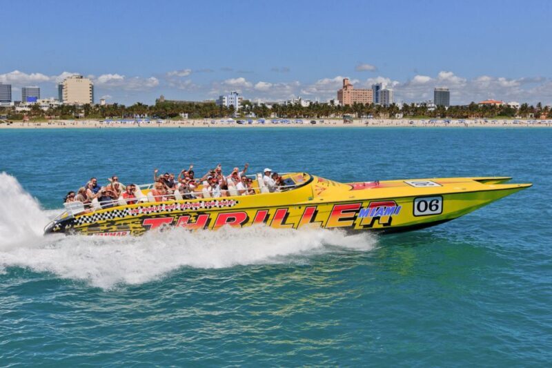 Miami: Sightseeing Speedboat Tour - The Itinerary in Detail