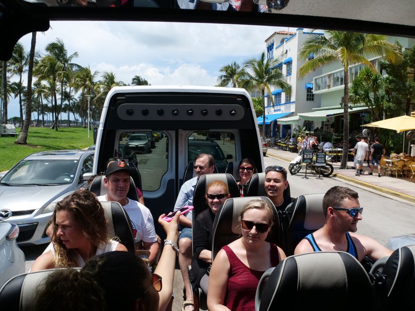 Miami Sightseeing Tour in a Convertible Bus - Panoramic Views and Comfort