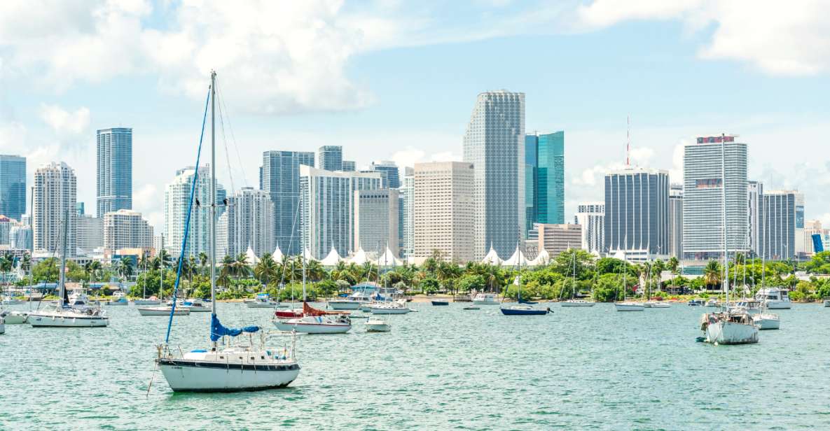 Miami Skyline Boat Tour – Waterfront Views on Biscayne Bay - Millionaires Row Exploration