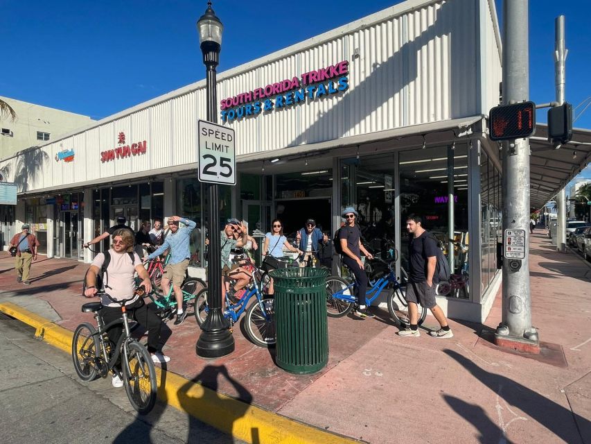 Miami: South Beach Architecture and Cultural Bike Tour - Boating Adventure to Fisher Island