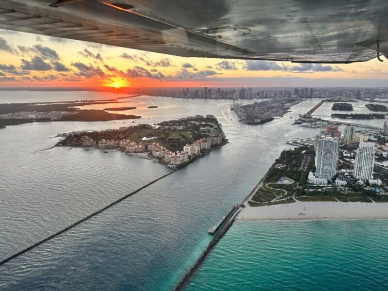 Miami: South Beach Private 50-Minute Private Flight Tour - What to expect during the tour