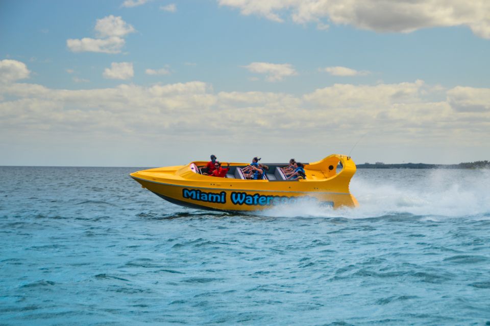 Miami: Speed Boat Sightseeing Thrill Ride - Range of Water Activities