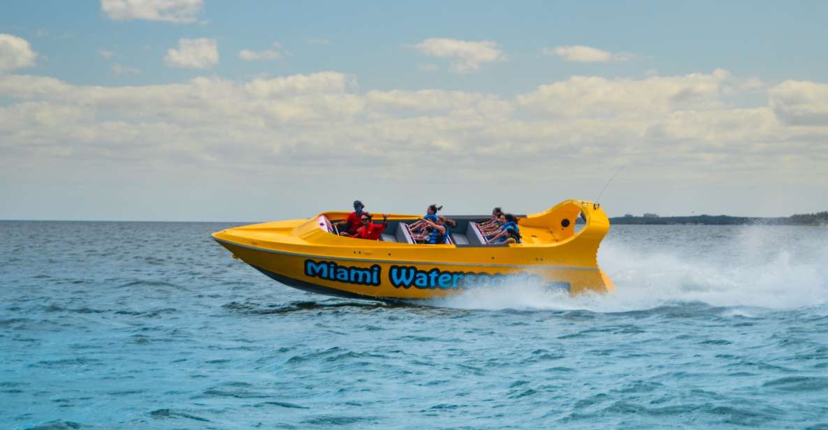 Miami: Speed Boat Sightseeing Thrill Ride - Professional Sightseeing Service