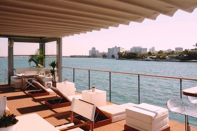 Miami Water Villa Private Luxury Yacht for rent Up to 35 Guests - The Itinerary and Onboard Experience