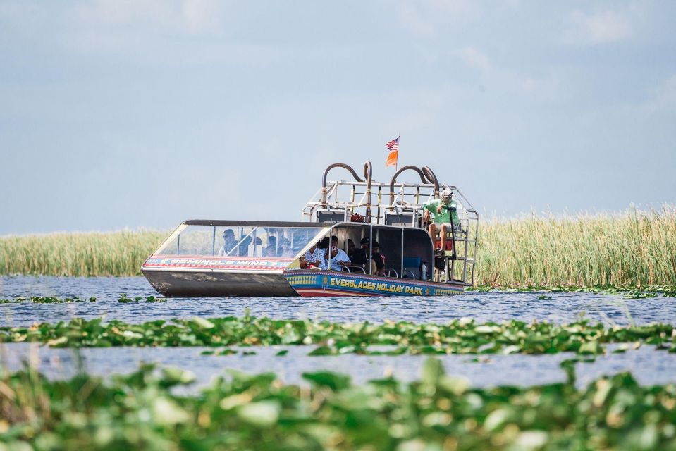 Miami: Wild Everglades Airboat Ride and Gator Encounters - Airboat Ride Experience