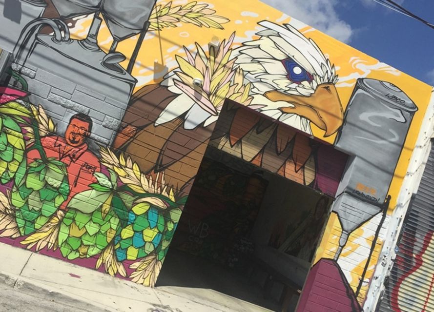 Miami: Wynwood Graffiti Brewery Golf Cart Tour - Craft Beer Tasting Experience