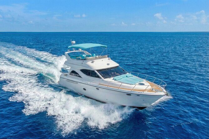 Miami Yacht Charter 50' | 2 Jet Ski Rides | Private Boat Rental - What You Can Expect on a Miami Yacht Charter
