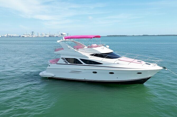Miami Yacht Rental 53 ft | + 2 Jet Ski Free | Pink Boat Rentals - An In-Depth Look at the Miami Yacht Experience