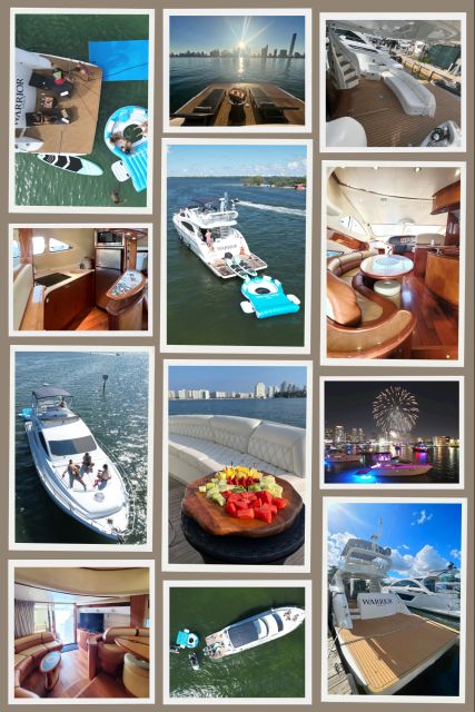 Miami Yacht Rental With Jetski, Paddleboards, Inflatables - About the Experience