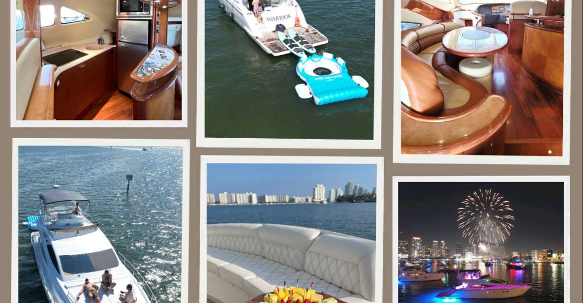 Miami Yacht Rental With Jetski, Paddleboards, Inflatables - Services Offered