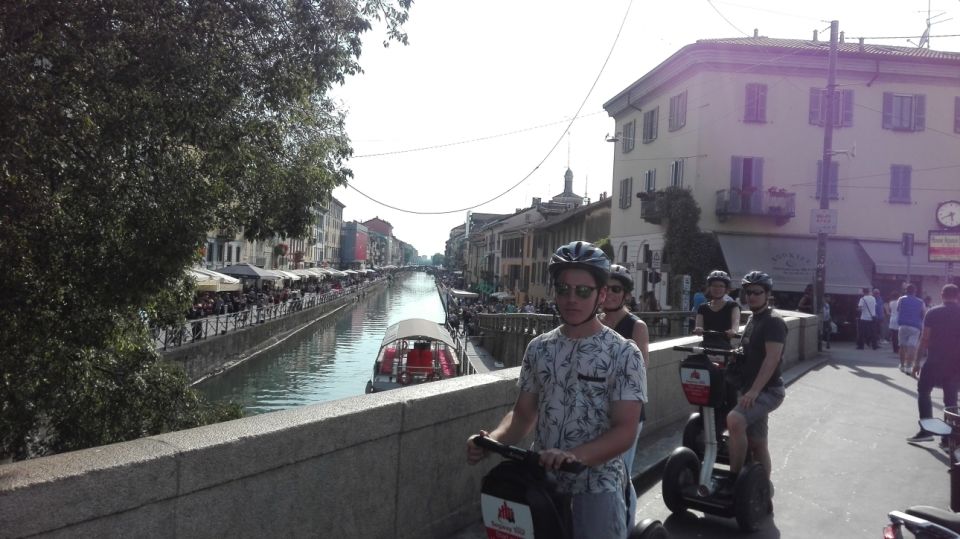 Milan 2-Hour Private Segway Tour: History and Navigli - Inclusions and Exclusions