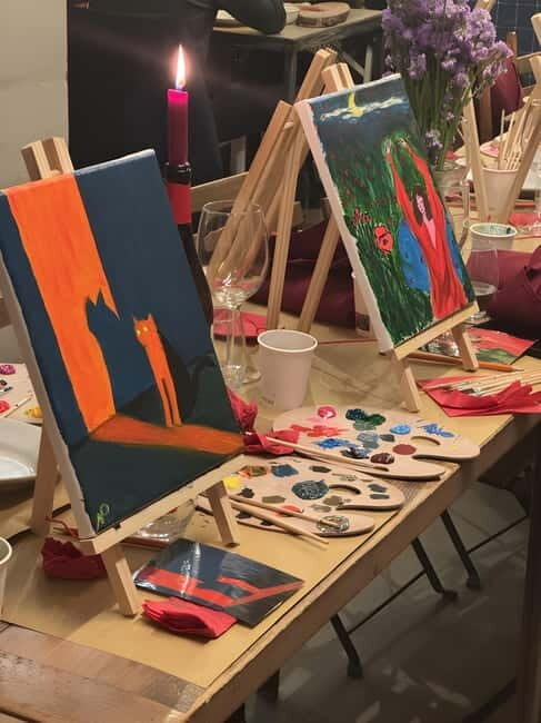 Milan: Art and Wine Painting Experience - Champagne edition - The Itinerary: What to Expect from Start to Finish