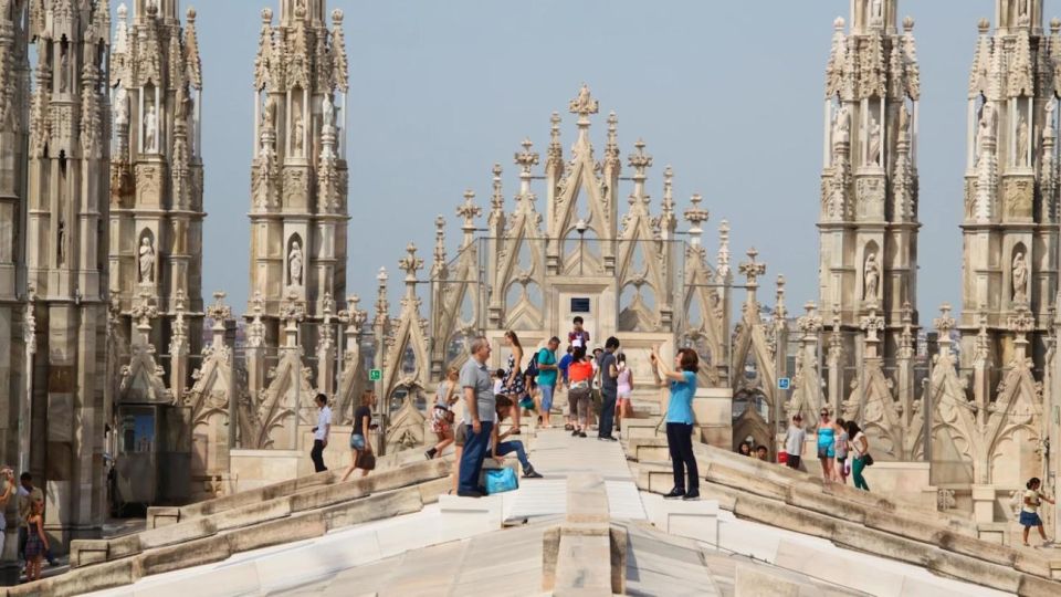Milan: Cathedral and Terraces Guided Tour With Tickets - Visitor Dress Code and Prohibited Items