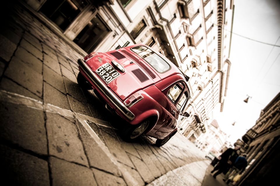 Milan: Central City Tour by Vintage Fiat 500 (2 Hs, 2 Stops) - Pricing Details