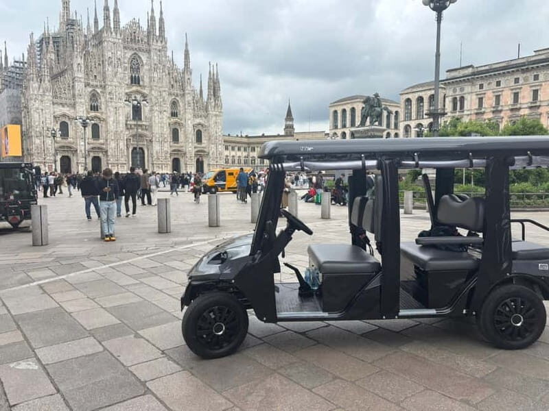 Milan: City Highlights Guided Tour by Golf Cart - Key Points