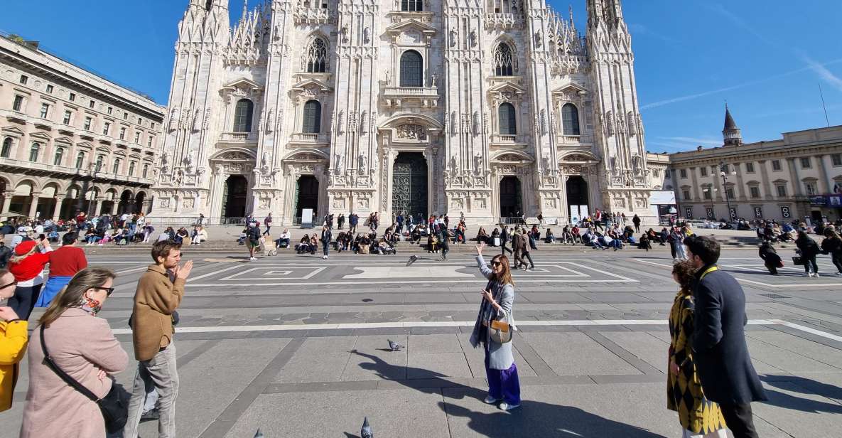 Milan: Duomo Rooftop and Cathedral Guided Tour With Tickets - Return Point
