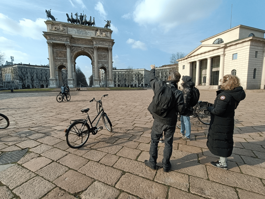 Milan: Electric-Bicycle Tour Live Tour Guide 3 Hours & Half - Key Points