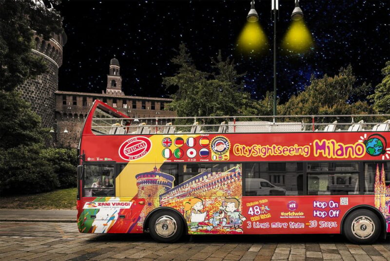 Milan: Night Tour by Bus - Key Points