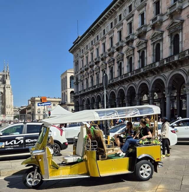 Milan: Private Tuk Tuk Tour with Hotel Pickup - Key Points