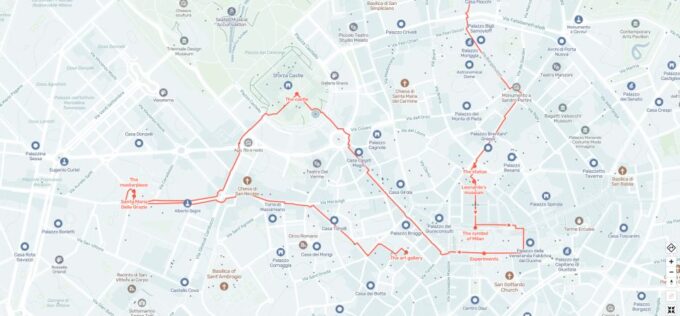 Milan: Self-Guided Walking Tour Unveiling Leonardo Da Vinci - Key Locations to Explore