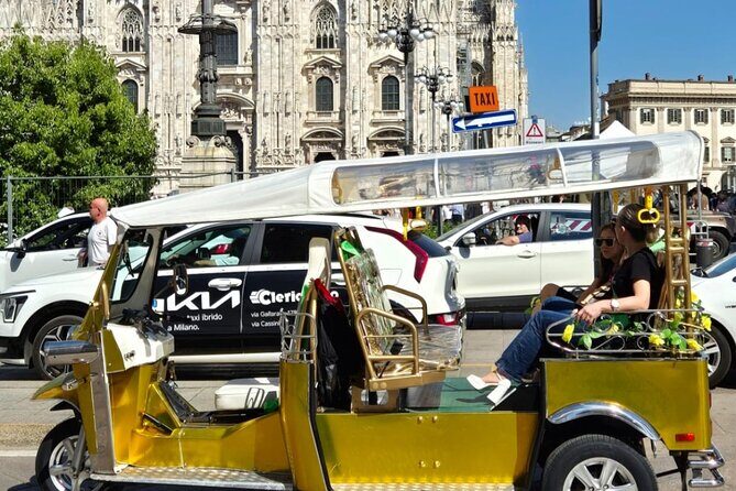 Milano Private Tuk Tuk Tour with Hotel Pickup - The Details of the Milan Tuk Tuk Experience