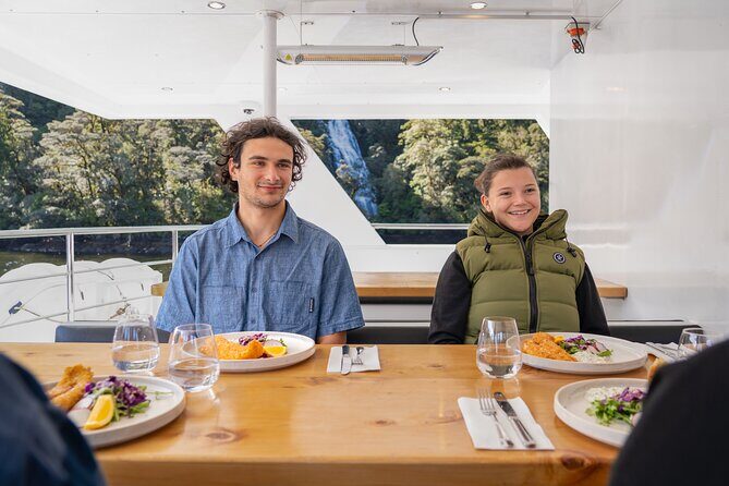 Milford Sound Luxury Lunch Cruise onboard The Fiordland Jewel - A Closer Look at the Milford Sound Experience