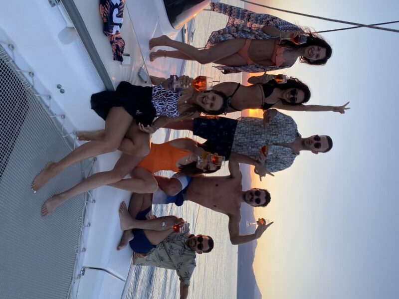 Milos: Full Day Milos and Poliegos Catamaran Cruise - Experience and Activities
