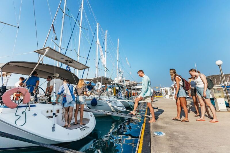Milos: Kleftiko Cruise With Meal, Drinks and Photos at Sykia - Onboard Experience