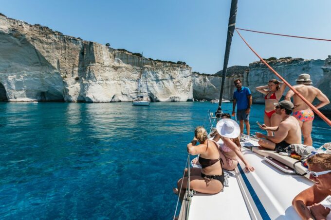 Milos: Kleftiko Cruise With Meal, Drinks and Photos at Sykia - Frequently Asked Questions