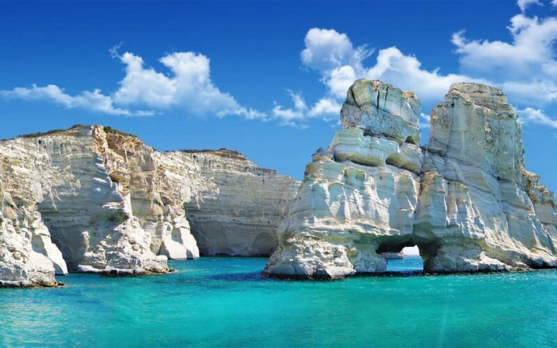 Milos: Kleftiko Sunset Catamaran Cruise with Meal & Drinks - The Onboard Feast: Mediterranean Flavors at Sea