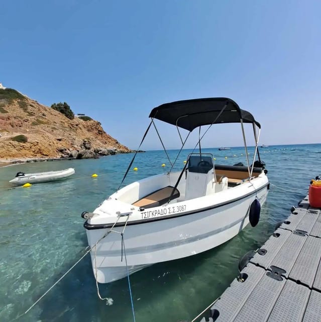 Milos: Rent a boat with or without Skipper - The Highlights of Self-Driving & Skippered Tours in Milos
