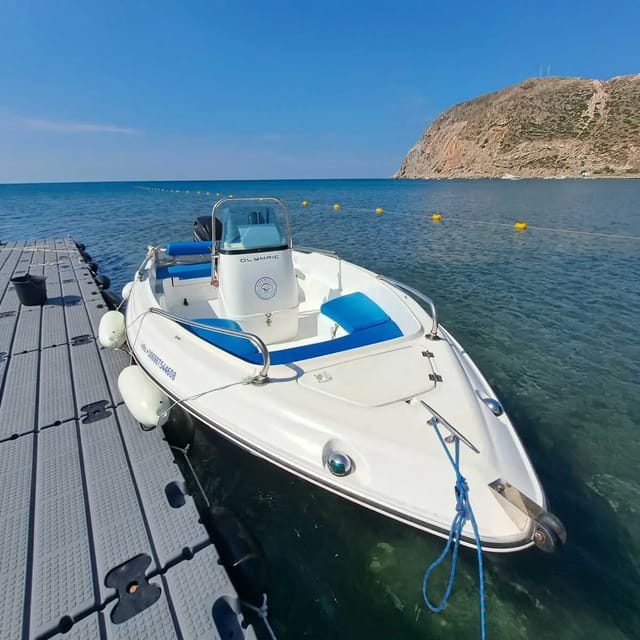 Milos: Rent a boat without License - Why Rent a Boat in Milos Without a License?