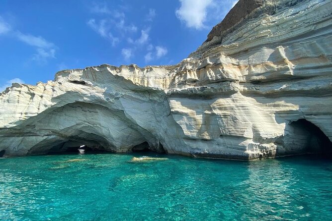 Milos South Side Beaches Cruise From Agia Kyriaki - Boat and Capacity