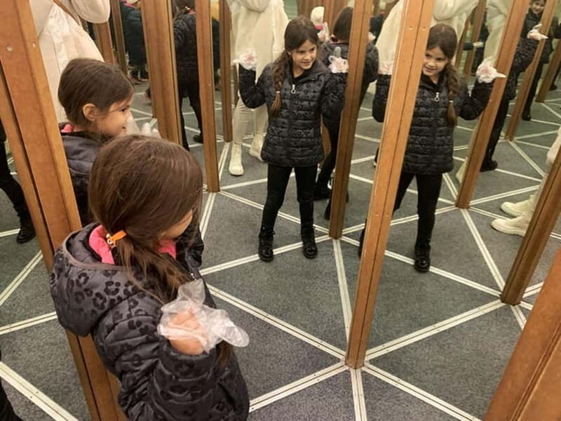Mirror Maze and Hall of Laughter- Crooked Mirrors - Key Points