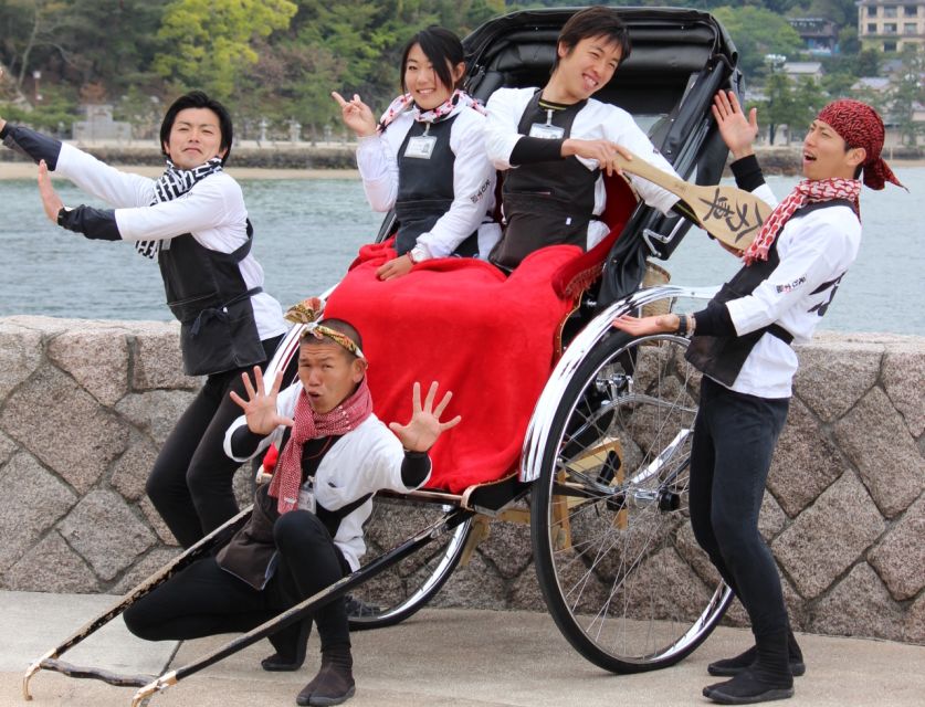 Miyajima: Private Rickshaw Tour to Itsukushima Shrine - Senjokaku Shrine, a Shoguns Legacy