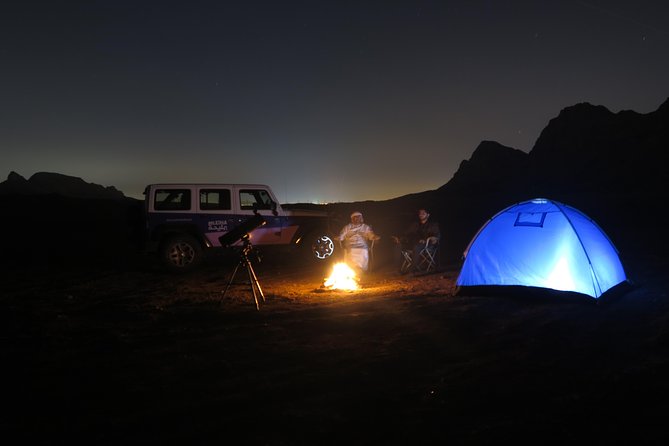 Mleiha Overnight Camp- Panoramic Lounge - Included Meals and Refreshments