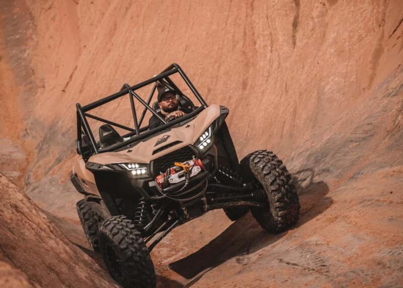 Moab: 2.5 Hour HELL'S REVENGE You Drive UTV Tour - The Thrill and the Safety